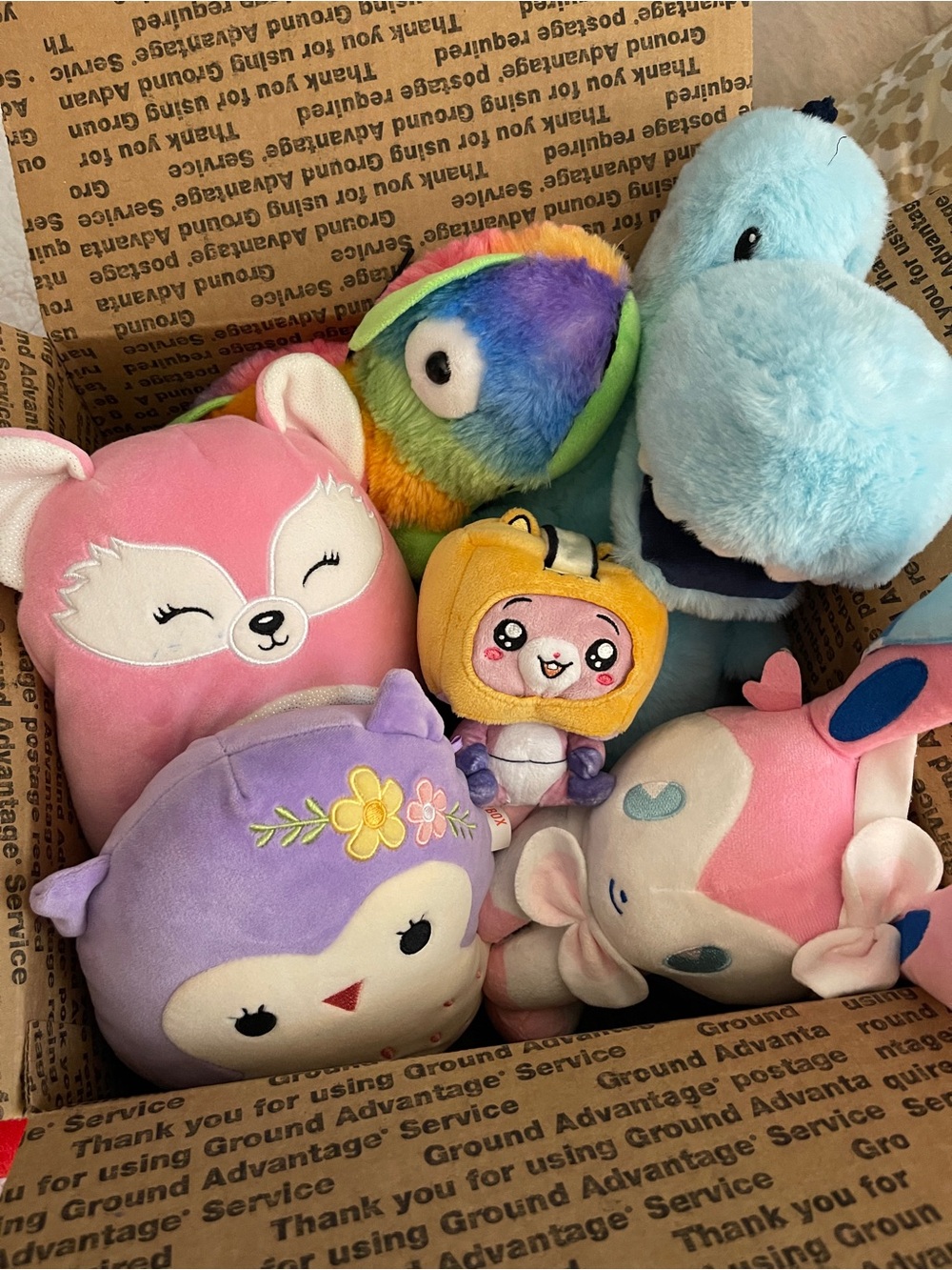 Plushie Mystery Box 5-8 Pieces Cute Stuffed Animals Kawaii Plush
